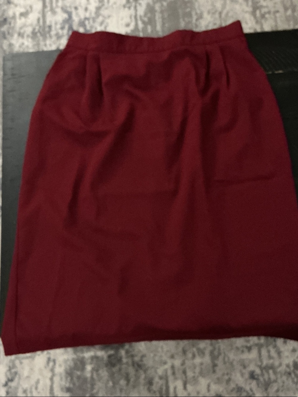 Classic dark burgundy  Women’s Skirt (not red)